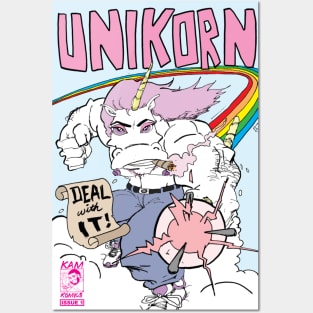 Kam Komcis: Unikorn #1 cover Posters and Art